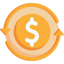 Dollar Icon - Lightening Fast Reimbursements for ExpenseOut