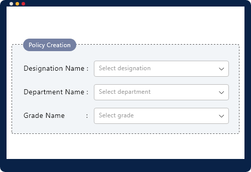 Employee grade policy creation at the setup level - ExpenseOut