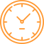 Clock Icon Illustrating the 24/7 Support in ExpenseOut