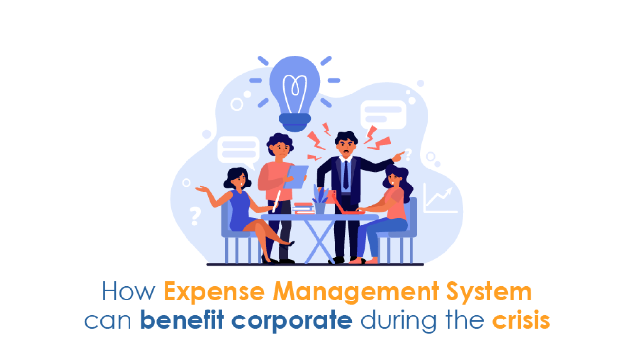 How can expense management system benefit corporate during a crisis