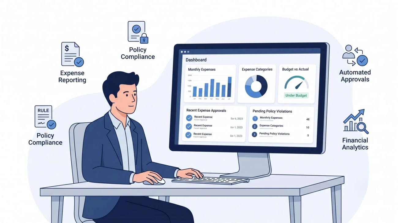 how automated expense management improves financial control