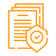 A Document With a Security Symbol Showing The Policy Compliance In ExpenseOut